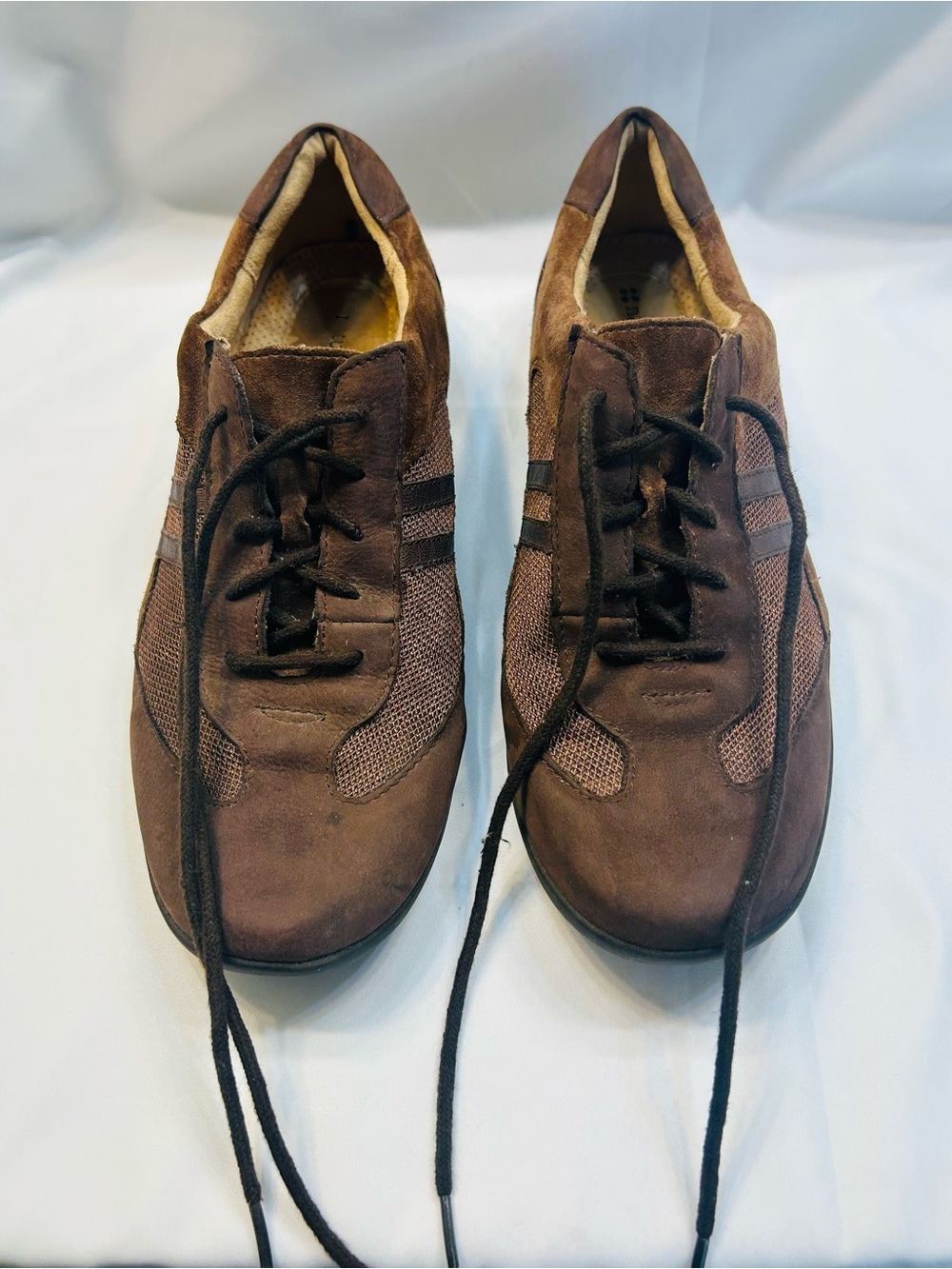 1990 Vintage Naturalizer Brown Suede Lace-Up Athletic/Casual Shoes - Picture 3 of 9